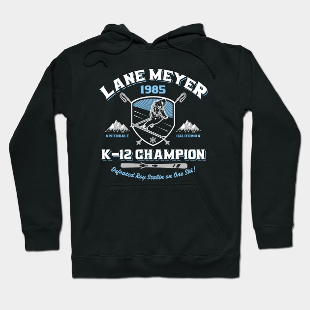 Lane Meyer K12 Champion Hoodie by Alema Art